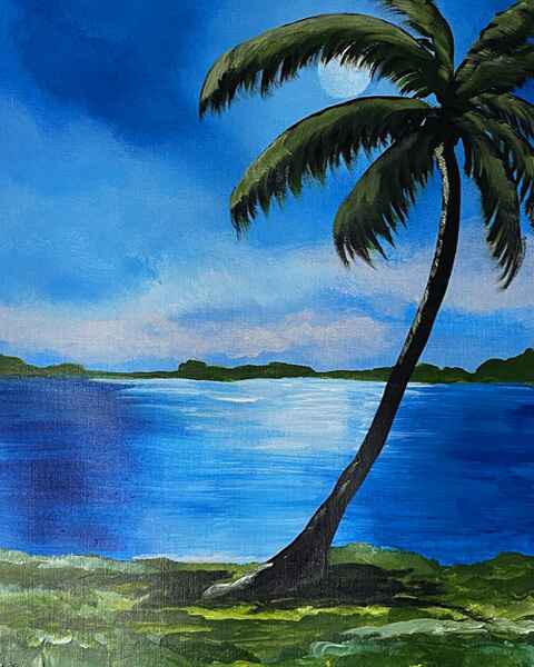 Lone Palm Tree 