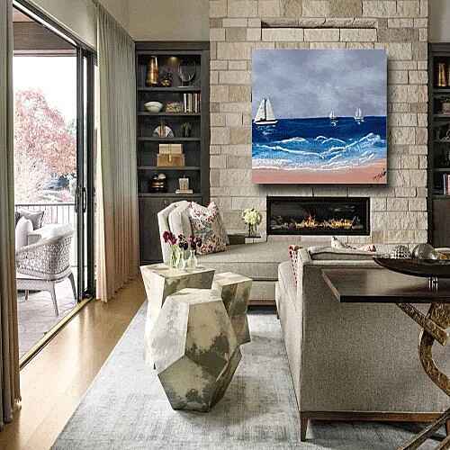 Sailboat Regatta room view