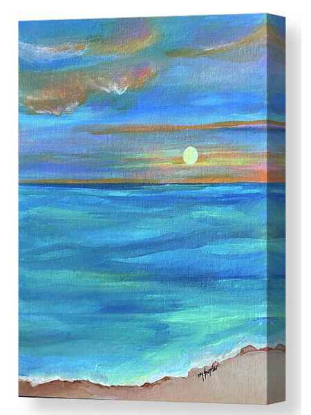 Pensacola Beach canvas print