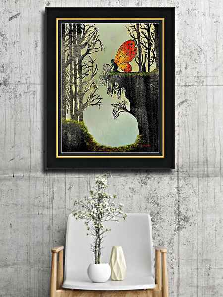 Fairy on a Cliff room view