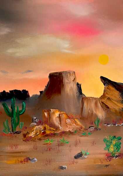 Monument in the Desert