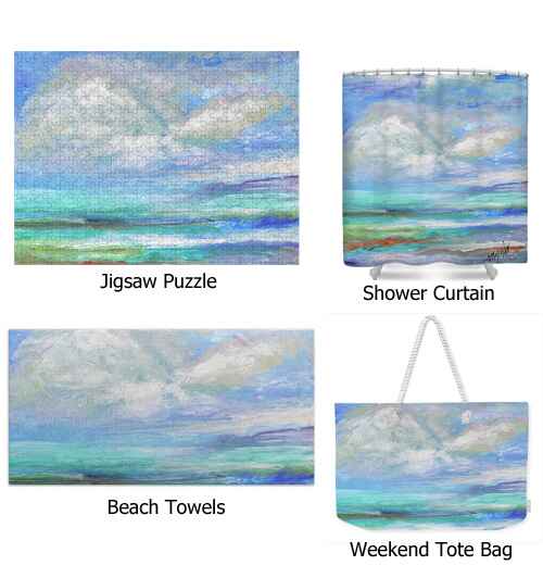 beautiful day seascape other art