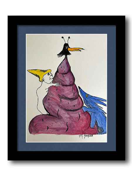 ​Me and My Arrow framed print