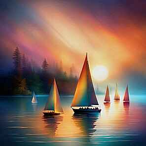 sails adrift