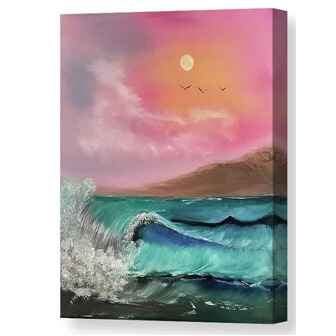 High Surf Sunset