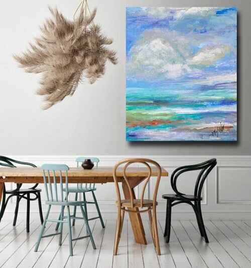 beautiful day seascape room view